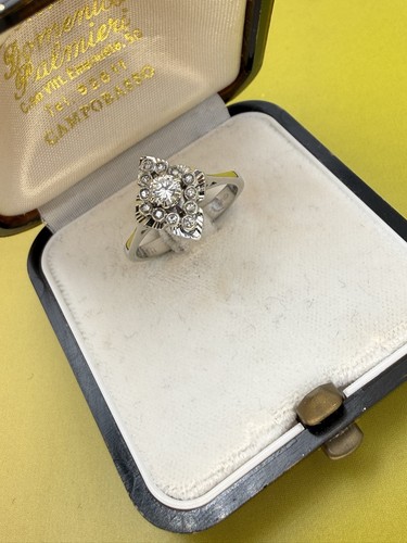 Diamond ring anello vintage - diamond,