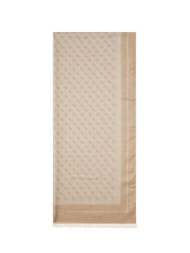 Sciarpa uomo beige guess - uomo,