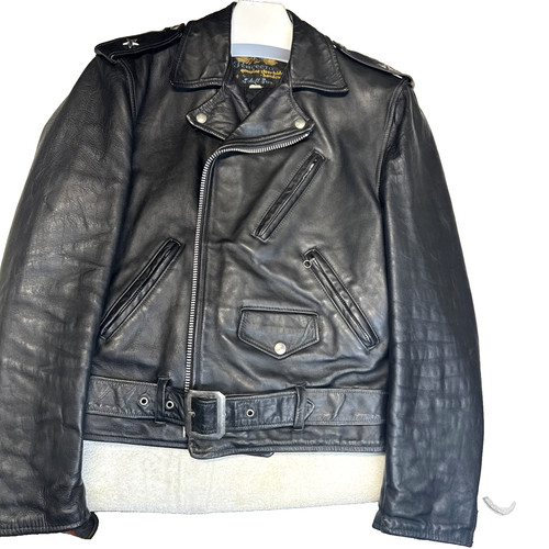 Rara giacca pelle vintage - giacca,