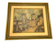 Vintage Framed 1950s After