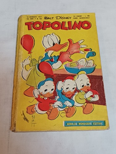 Topolino libretto 155 del - topolino,