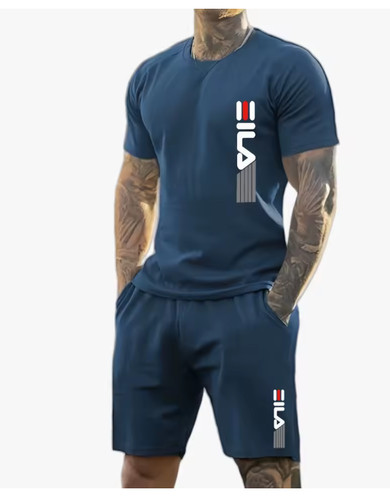 Tuta set shirt maniche - set,