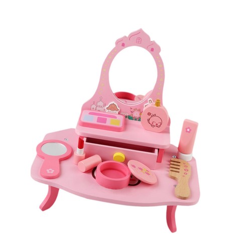 Set trucco legno - da,