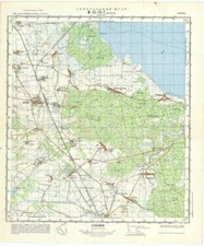 Mappa topografica militare