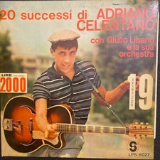 Celentano Adriano-Orch G.Libano.20 successi LPS 6027 Stella 1985 ITA -Come nuovo