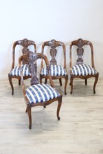 Quattro sedie antiche epoca