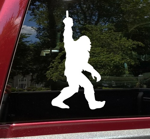 Adesivo vinile bigfoot waving - bigfoot,
