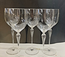 Bicchiere da vino alto 9 pollici Rosenthal Studio-Lines Germany 5 pezzi in scatola originale