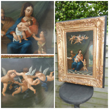 Antico quadro olio XIX secolo