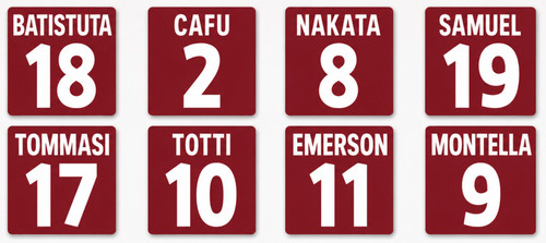Nameset roma 2000 01 - as, 2000/01