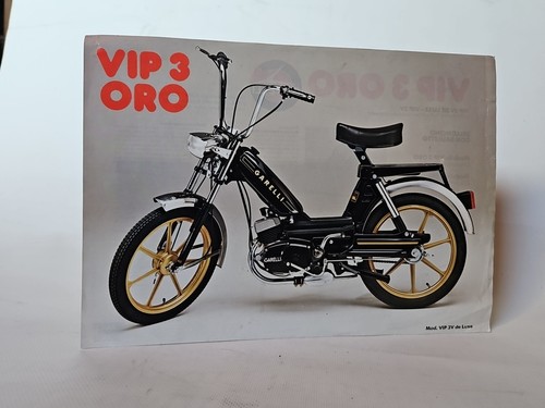 Garelli vip oro dépliant - oro,