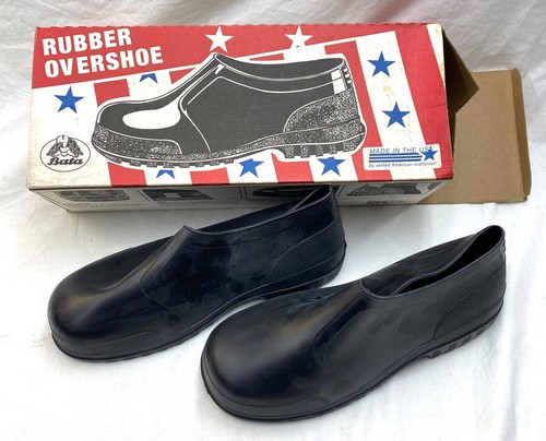 Bata rubber overshoe made - rubber,