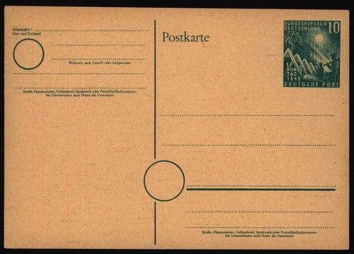 Bund intero postale - , 1