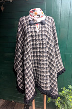 VINTAGE LANA PONCHO MANTELLO