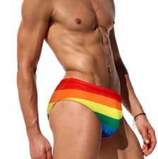 Slip nuoto uomo arcobaleno