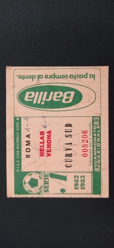 1982 ultras raro biglietto - ultras,