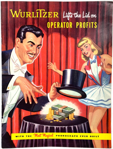 1952 wurlitzer juke box - 1952,