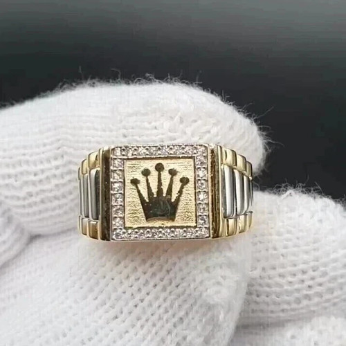 Anello uomo rolex vera - uomo,