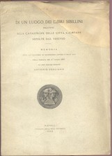 SOGLIANO Antonio. CATASTROFE