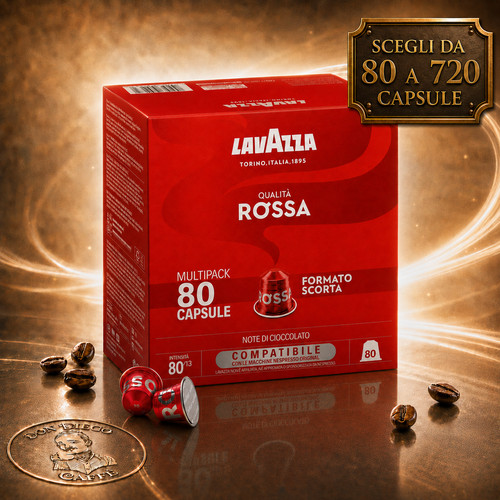 Caffè lavazza qualità - lavazza, rossa