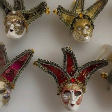 Maschera veneziana natalizia - maschera,