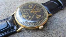 OROLOGIO RUSSO SOVIETICO POLJOT MASSONICO 23 RUBINI CALIBRO 2209 MECCANICO