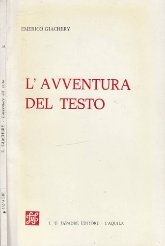 Avventura del testo - del,