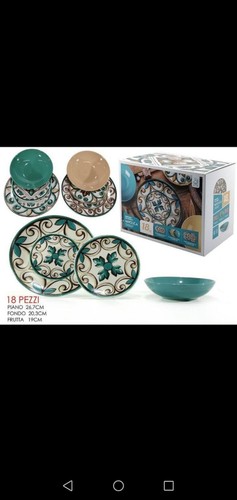 Piatti maiolica set - maiolica,
