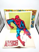  L'UOMO RAGNO 1,2,3,4,5,6,7,8,9,10 COMPLETA CORNO CON MANIFESTO POSTER ORIGINALE