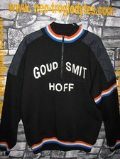 #Vintage Cycling Jersey Maglia Ciclismo Bici Goud Smit Hoff  Holland '70s Eroica