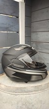 Casco moto Probiker taglia XS come nuovo, nero con strisce riflettenti argento