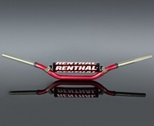 MANUBRIO RENTHAL 997 TWINWALL 28,6 MM CON TRAVERSINO motocross enduro ROSSO