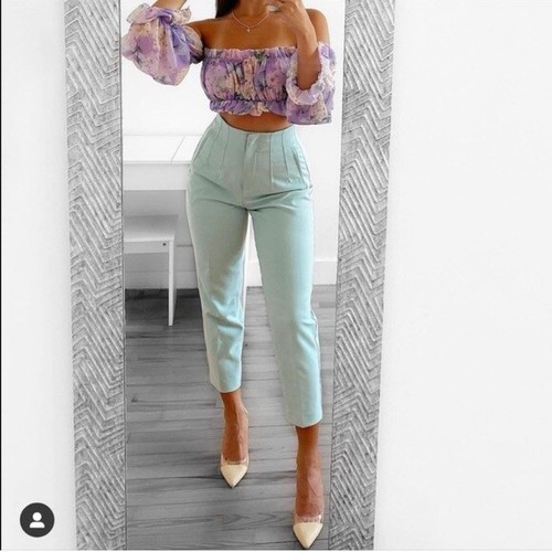 Zara bnwt high waist - high, pants