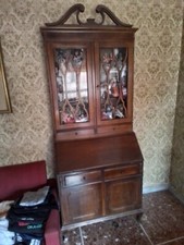 VETRINA in legno CON