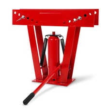 EBERTH Piegatrice per Tubi Curvatrice Idraulica 12t Incl. 6 Pezzi di Spinta