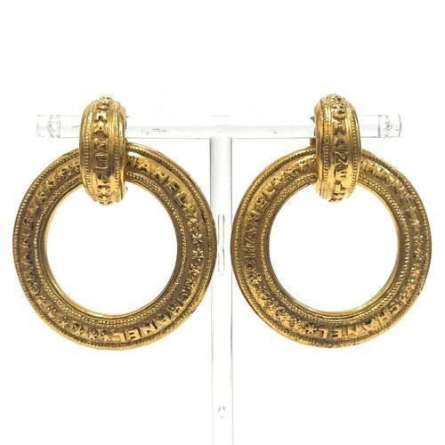 Orecchini chanel logo - orecchini,