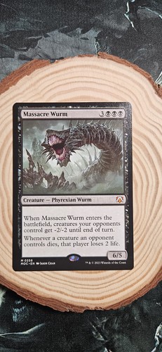 Massacre wurm commander - massacre,