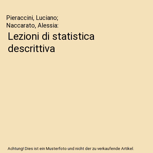 Lezioni statistica - lezioni,