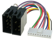 CAVO CONNETTORE ISO 10 PIN CABLAGGIO AUTORADIO KENWOOD UNIVERSALE KRC 155 255 D