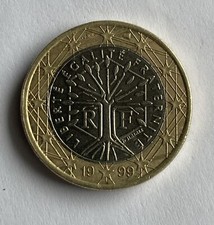 Moneta Da 1 Euro Del 1999