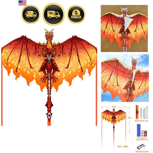 Dragon kite per - kite, e