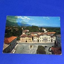 AVIANO PIAZZA DUOMO E PALAZZO MENEGOZZI CARTOLINA RICORDO