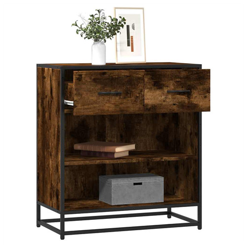 Credenza rovere fumè 68x35x76 - rovere,