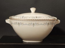 VINTAGE ELEGANTE ZUPPIERA CENTROTAVOLA PORCELLANA KRAUTHEIM BAVARIA STILE IMPERO