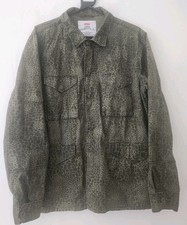 SS12 Supreme Field Jacket Giraffa Mimetico Vintage Raro Maglia 2012 L Grande