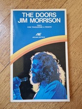 THE DOORS JIM MORRISON TESTI