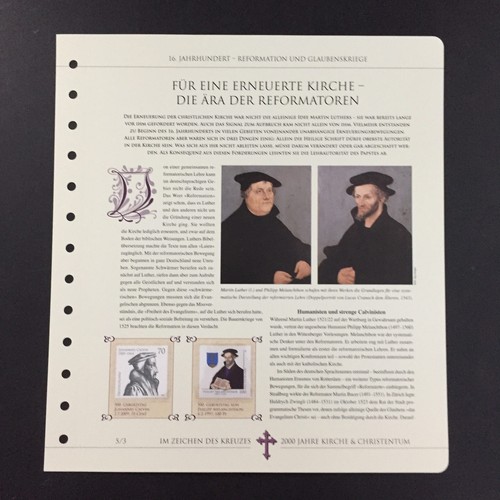 Edizione posta tedesca chiesa - tedesca, "chiesa