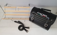 KIT PORTAPACCHI  FIAT  500EPOCA VERNIC POLV   STECCHE  IN  LEGNO+ BAULETTO 2CINT