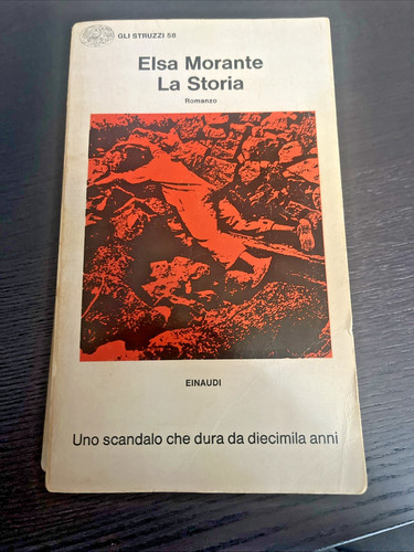 Storia morante einaudi - la, storia.