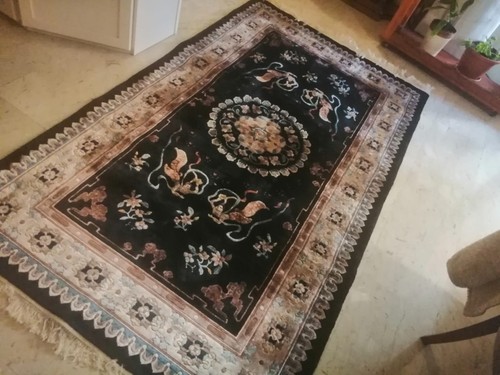 Tappeto cinese usato seta - tappeto,